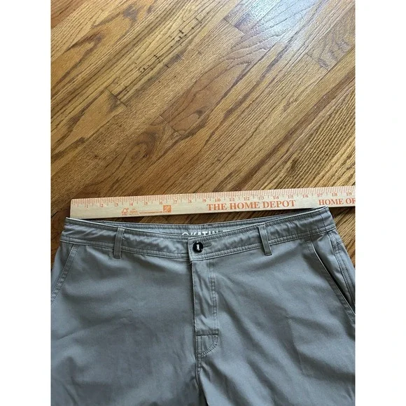 Katin Mens Hybrid Trail Shorts Khaki Size 34 Hiking Board Swim Outdoors Active - Picture 4 of 7